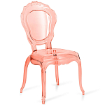 Прозрачный стул розовый LOUIS GHOST CHAIR Pink варинант исполнения - 1 | Loft Concept в Ижевске