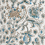 Настольная лампа цилиндрическая с цветочной росписью Lamp Flower Painting варинант исполнения - 1 | Loft Concept в Ижевске