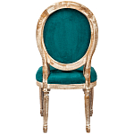 Стул из натурального бука зелёный с цветочным принтом Impressionism in Color варинант исполнения - 2 | Loft Concept в Ижевске