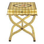 Приставной столик с ящиком в стиле ретро Vintage Rustic Tablecloth варинант исполнения - 1 | Loft Concept в Ижевске