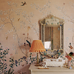 Обои ручная роспись Cecily pink варинант исполнения - 4 | Loft Concept в Ижевске