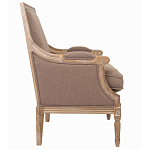 Кресло William Classical Armchair brown flax варинант исполнения - 1 | Loft Concept в Ижевске