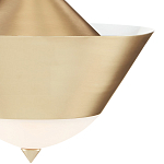 Подвесной светильник светодиодный конусообразный Сone Shaped Gold Pendant варинант исполнения - 1 | Loft Concept в Ижевске