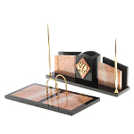 Настольный письменный набор из розового мрамора Marble Accessory варинант исполнения - 2 | Loft Concept в Ижевске