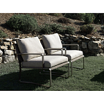 Дизайнерское уличное кресло на металлическом каркасе PHOENIX Armchair варинант исполнения - 13 | Loft Concept в Ижевске