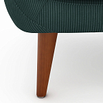 Двухместный диван с обивкой из велюра Belanger Sofa варинант исполнения - 5 | Loft Concept в Ижевске