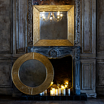 Зеркало квадратное в фактурной раме Pattern варинант исполнения - 3 | Loft Concept в Ижевске