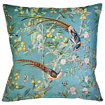 Подушка декоративная с изображением птиц в саду Chinoiserie Birds in a Tree Cushion варинант исполнения - 1 | Loft Concept в Ижевске