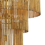 Люстра трёхъярусная золотого цвета Metal Tentacles варинант исполнения - 2 | Loft Concept в Ижевске