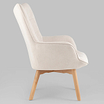 Белое кресло на ножках из массива CORDELIA варинант исполнения - 2 | Loft Concept в Ижевске