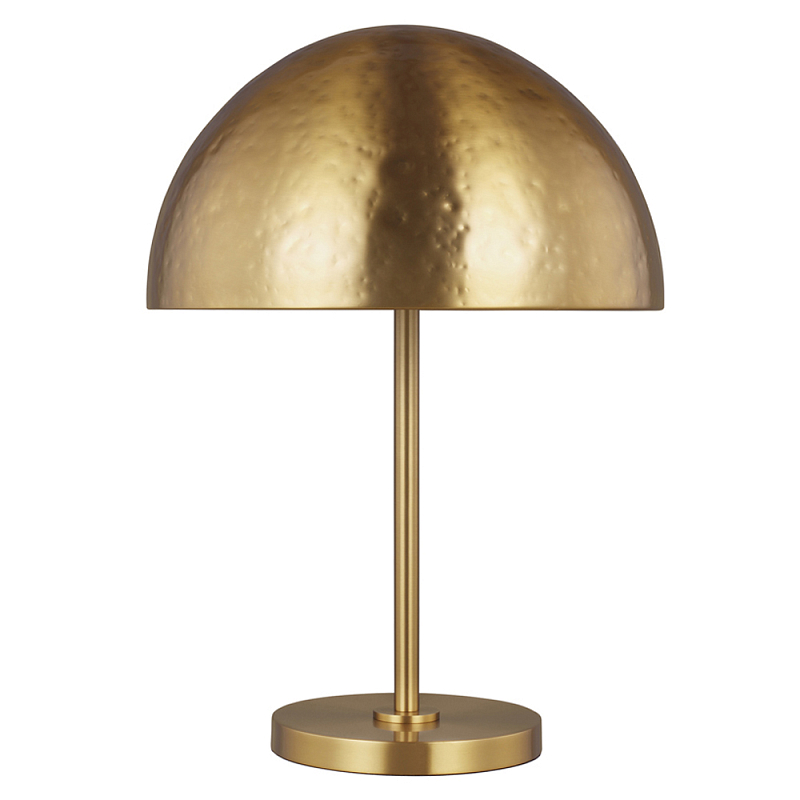 Настольная лампа с полусферическим абажуром золотого цвета Generation Lighting Золотой в Ижевске | Loft Concept 