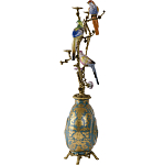 Бронзовый подсвечник Птичий рай Flora варинант исполнения - 3 | Loft Concept в Ижевске