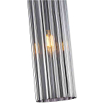 Подвесной светильник с рифленым стеклянным плафоном цилиндрической формы ARTICOLO варинант исполнения - 3 | Loft Concept в Ижевске