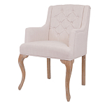 Кресло Mason Classical Armchair beige flax варинант исполнения - 3 | Loft Concept в Ижевске