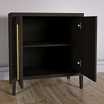 Современный Буфет Primo с 2 дверцами Темный орех варинант исполнения - 3 | Loft Concept в Ижевске