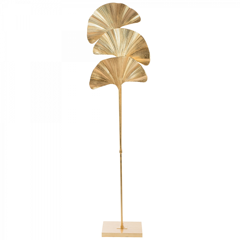 Торшер Palmas Gold Floor Lamp  Золотой в Ижевске | Loft Concept 