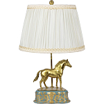 Настольная лампа из фарфора Лошадь Frodi варинант исполнения - 1 | Loft Concept в Ижевске