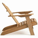 Уличное кресло из массива акации Adirondack Wooden Chair Natural варинант исполнения - 4 | Loft Concept в Ижевске