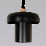 Подвесной светильник с черным металлическим плафоном Capability варинант исполнения - 2 | Loft Concept в Ижевске