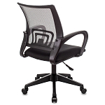 Офисное кресло с основанием из черного пластика Desk chairs Grey варинант исполнения - 2 | Loft Concept в Ижевске