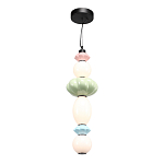 Подвесной светильник фигурный с керамическими элементами 24W LED Fragrant Light варинант исполнения - 4 | Loft Concept в Ижевске