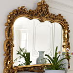 Зеркало настенное в ажурной раме в стиле барокко Ornate Ornaments варинант исполнения - 1 | Loft Concept в Ижевске