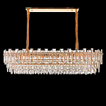 Люстра овальная с хрустальными подвесками Gorgeous Crystal Light варинант исполнения - 1 | Loft Concept в Ижевске