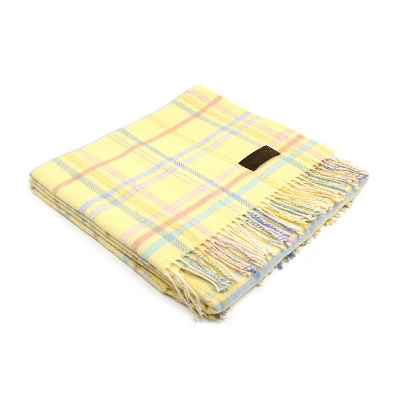 Плед DOLCEZZA T/L 0004 Marzotto Желтый в Ижевске | Loft Concept 