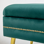 Мягкая банкетка с зоной для хранения Casket Green варинант исполнения - 2 | Loft Concept в Ижевске