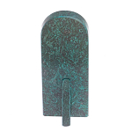 Часы погон ВС подарочные настольные из натурального камня Змеевик Military Clock варинант исполнения - 6 | Loft Concept в Ижевске