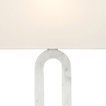 Настольная лампа на арочном корпусе с прямоугольным абажуром One Piece Support варинант исполнения - 1 | Loft Concept в Ижевске