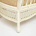 Комплект уличной мебели из ротанга Clara белый варинант исполнения - 6 | Loft Concept в Ижевске