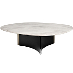 Стол журнальный овальный с контрастным основанием Subsequence варинант исполнения - 1 | Loft Concept в Ижевске