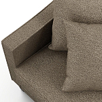 Мебельная ткань Шенилл коричневый цвет 138 см T4-21 варинант исполнения - 6 | Loft Concept в Ижевске