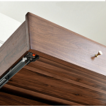 Стол рабочий округлой формы с 3-мя ящиками  Working Moonnut Table варинант исполнения - 4 | Loft Concept в Ижевске