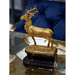 Держатель для книг в виде оленя из фарфора и бронзы Eden Garden porcelain and bronze варинант исполнения - 2 | Loft Concept в Ижевске