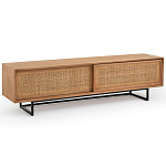 ТВ-тумба из массива тика Busto TV Stand варинант исполнения - 2 | Loft Concept в Ижевске