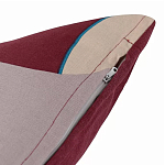 Подушка декоративная хлопковая с абстрактным принтом Elysian Flow Terra варинант исполнения - 4 | Loft Concept в Ижевске