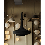 Подвесной вязаный черный светильник «Лампа Марракеша» варинант исполнения - 3 | Loft Concept в Ижевске