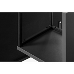 Полка навесная открытая цвета графит Strict Lines  варинант исполнения - 7 | Loft Concept в Ижевске