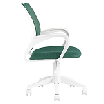 Офисное кресло с основанием из белого пластика Desk chairs Green варинант исполнения - 3 | Loft Concept в Ижевске