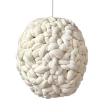 Светильник вязаный из шерсти Wool Oval варинант исполнения - 3 | Loft Concept в Ижевске