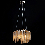 Люстра с подвесными рифлеными стеклянными трубками Nembus варинант исполнения - 3 | Loft Concept в Ижевске