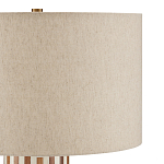 Настольная лампа с узором вдоль колоннообразного основания Brick Surface варинант исполнения - 2 | Loft Concept в Ижевске