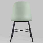 Стул из прочного пластика на металлическом основании Anora Green  варинант исполнения - 4 | Loft Concept в Ижевске