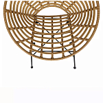 Стул круглый с ротанговым плетением Round Wicker Stool варинант исполнения - 7 | Loft Concept в Ижевске