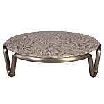 Стол журнальный круглый с узором Table Hypontic Pattern варинант исполнения - 1 | Loft Concept в Ижевске