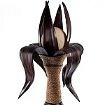 Настольная лампа черная INDONESIAN LAMPS 1 варинант исполнения - 2 | Loft Concept в Ижевске