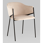 Стул Brace велюр молочный варинант исполнения - 1 | Loft Concept в Ижевске