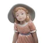 Статуэтка фарфоровая Девушка и маленькая девочка с цветами Charming Statuette варинант исполнения - 2 | Loft Concept в Ижевске